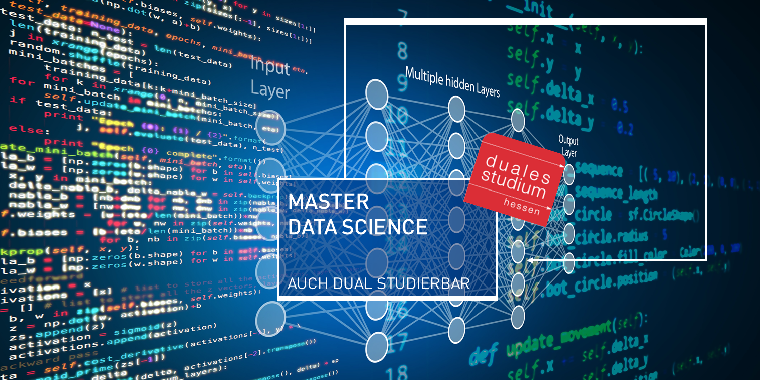 Master Data Science - auch dual studierbar