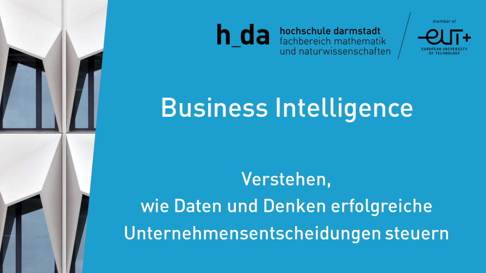Business Intelligence: Verstehen, wie Daten und Denken erfolgreiche Unternehmensentscheidungen steuern