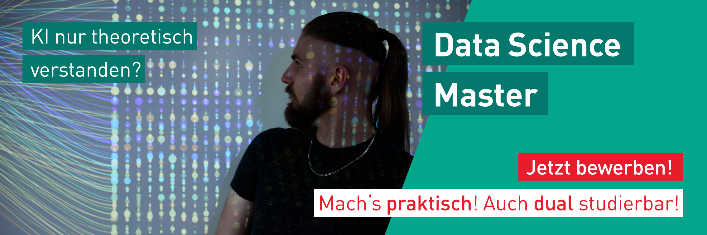 KI nur theoretisch verstanden? Studiere Data Science Master - praktisch und auch dual studierbar. Jetzt anmelden.