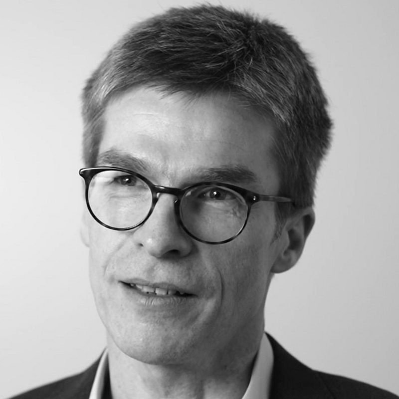 Porträt: Dr. Horst Zisgen (schwarz-weiß)