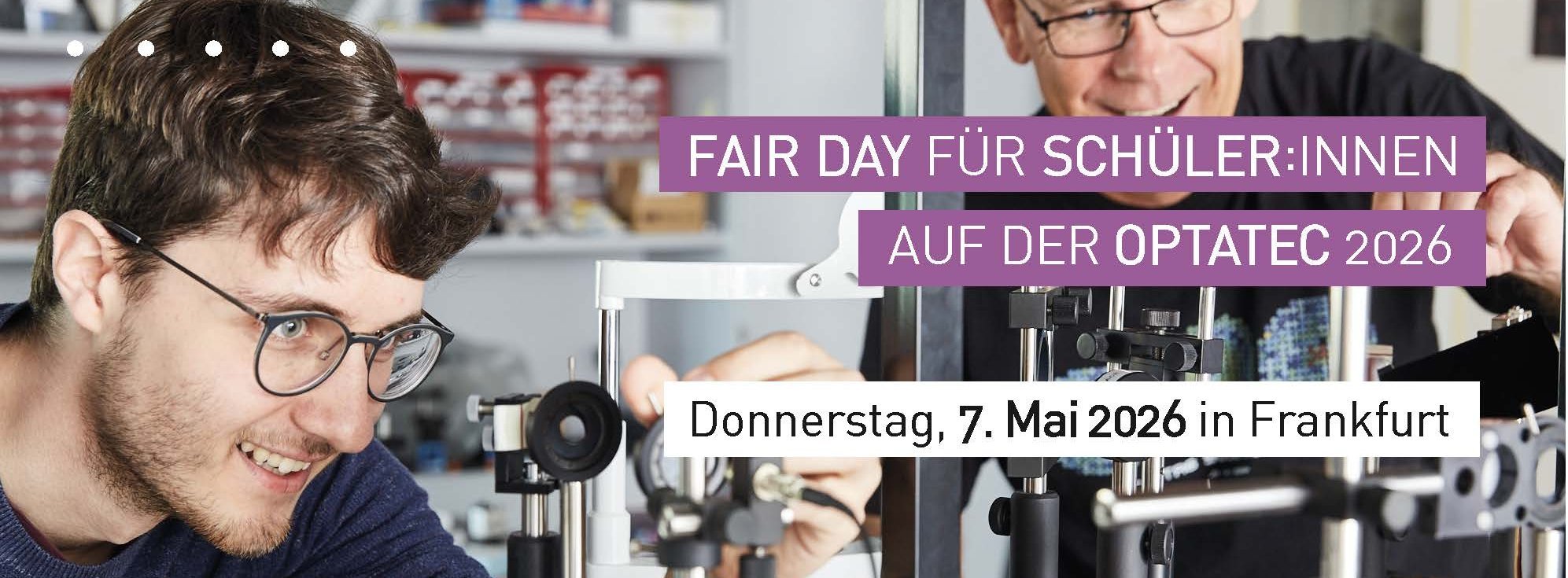 Fair Day auf der Optatec 2026 in Frankfurt