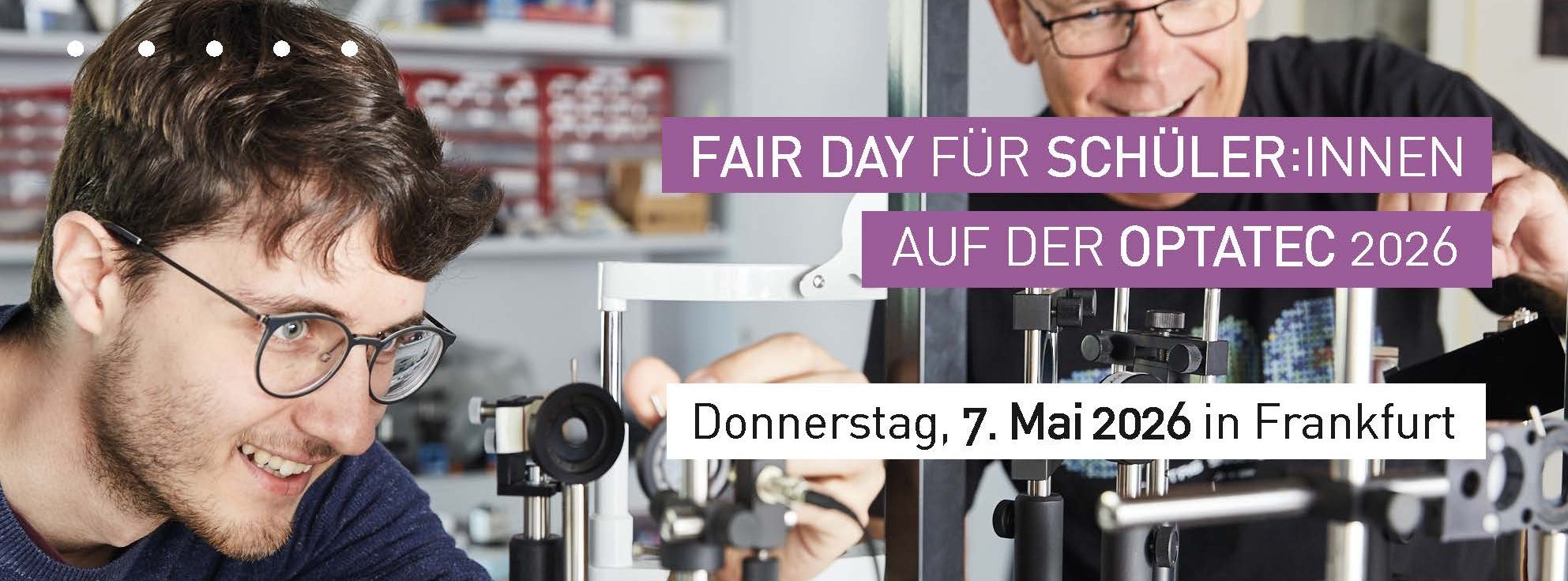 Fair Day auf der Optatec 2026 in Frankfurt