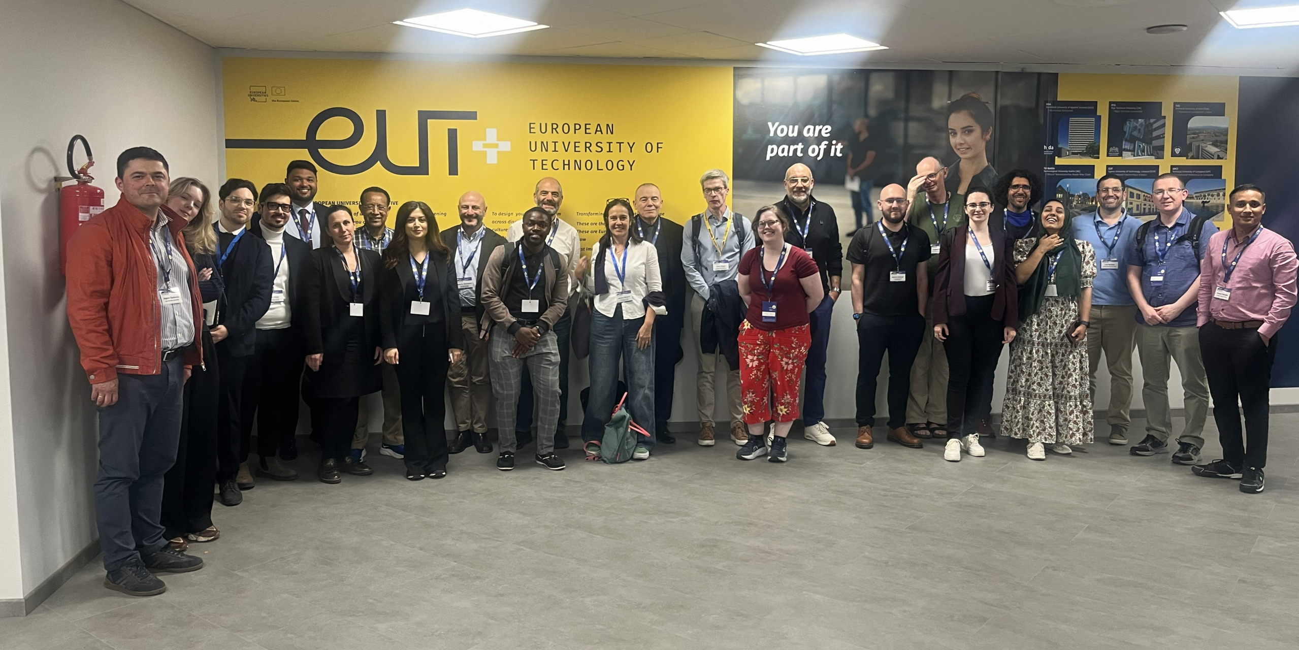 Group photo: Participants in the Dats & Stats Workshop in Cassino in May 2026