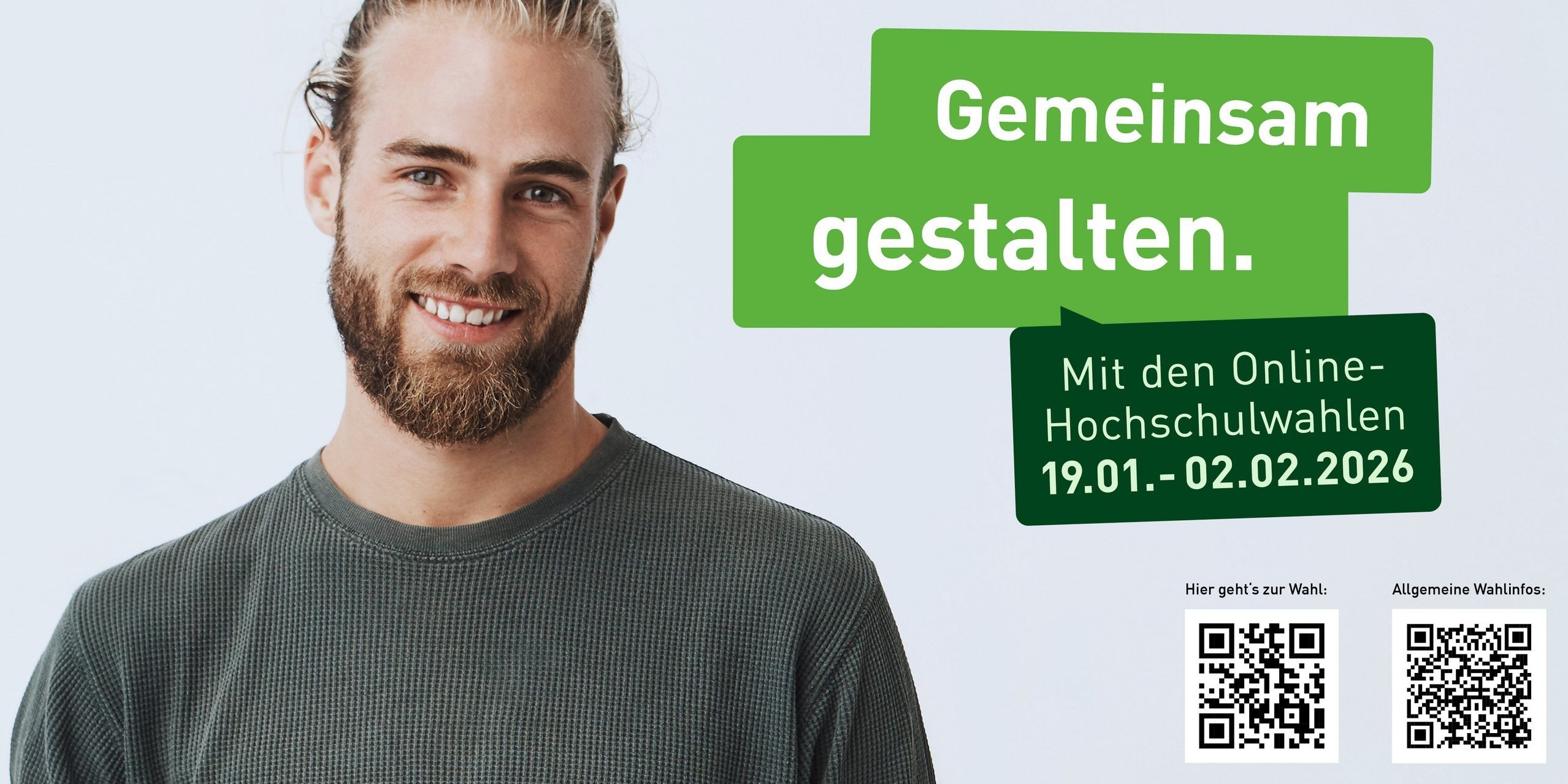 Aufruf zur Teilnahme an der Hochschulwahl in der Zeit vom 19.01. - 02.02.2026